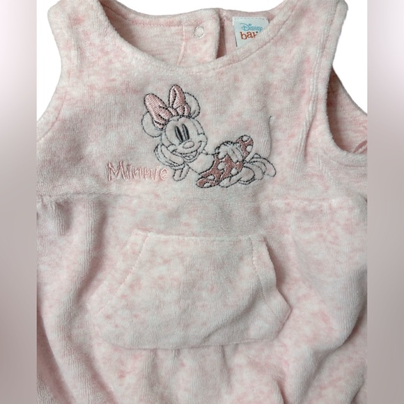 EUC. Disney Baby - Infant girl outfit with top and front jumper - 1-3 months - Picture 7 of 12